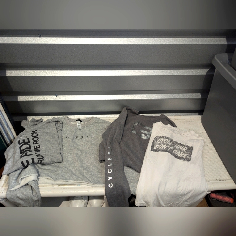 Thru 12/15 Only! Bundle of CycleBar Women's Tops - Crop sweaters and tops